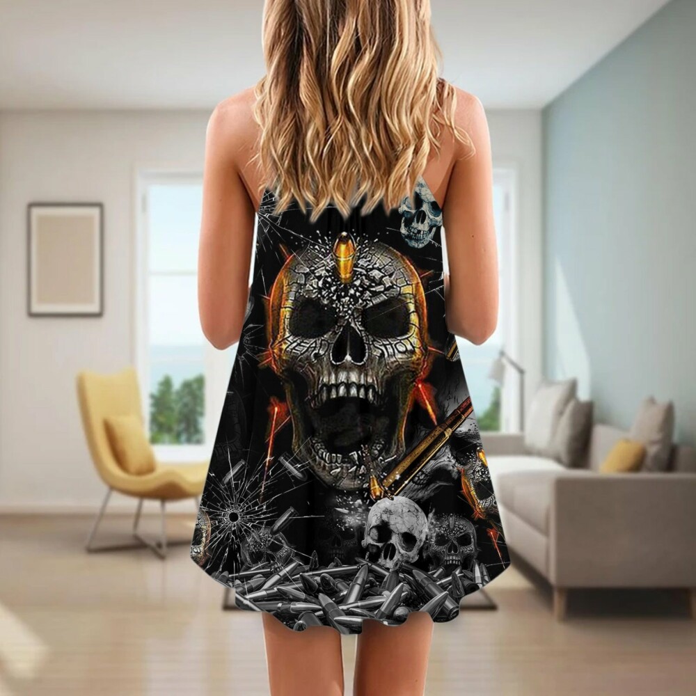Skull Oh My Skull - Summer Dress - Owl Ohh - Owl Ohh