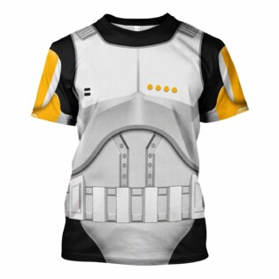 Star Wars Clone Trooper Commander Costume - Unisex 3D T-shirt