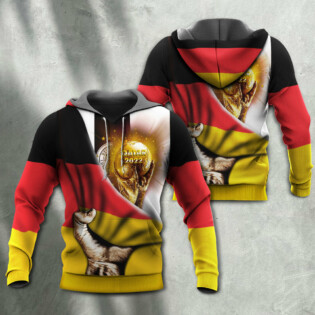 World Cup Qatar 2022 Germany Will Be The Champion Flag Vintage - Hoodie - Owl Ohh - Owl Ohh