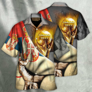 World Cup Qatar 2022 Serbia Will Be The Champion - Hawaiian Shirt - Owl Ohh - Owl Ohh