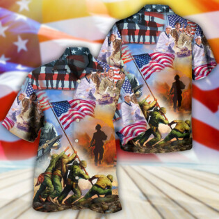 Veteran USA Veteran Proud - Hawaiian Shirt - Owl Ohh - Owl Ohh