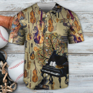 Music All My Life Love It - Baseball Jersey - Owl Ohh - Owl Ohh