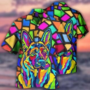 German Shepherd Cool Dog Various Style - Hawaiian Shirt - Owl Ohh - Owl Ohh