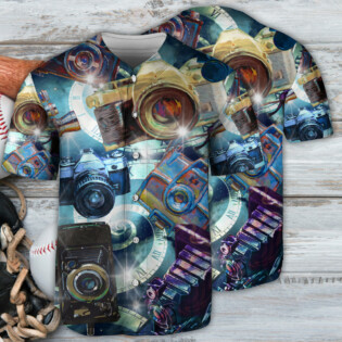 Camera Good Keep Great Memmories - Baseball Jersey - Owl Ohh - Owl Ohh