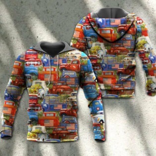 Truck Amazing Packed Trucks - Hoodie - Owl Ohh - Owl Ohh