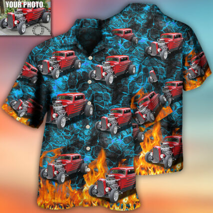 Hot Rod Various Style Custom Photo - Hawaiian Shirt - Owl Ohh - Owl Ohh