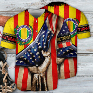 Veteran Vietnam Veteran Of America Never Forget - Baseball Jersey - Owl Ohh - Owl Ohh