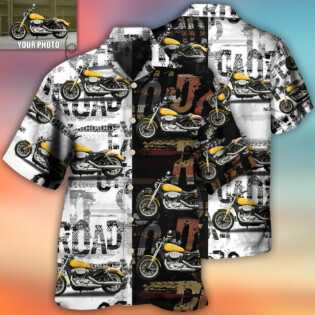 Motorcycle My Sweet Lover Custom Photo - Hawaiian Shirt - Owl Ohh - Owl Ohh