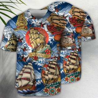Sailing Lets Go Somewhere Stars Kiss The Ocean - Baseball Jersey - Owl Ohh - Owl Ohh