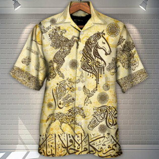 Horse Fantastic Arabian Horses By Arabic - Hawaiian Shirt - Owl Ohh - Owl Ohh