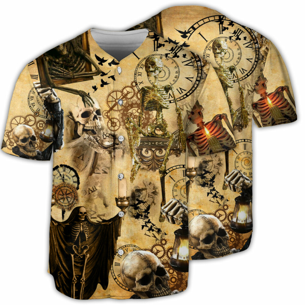 Skull You're Already Dead - Baseball Jersey - Owl Ohh - Owl Ohh