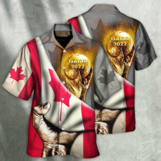 World Cup Qatar 2022 Canada Will Be The Champion - Hawaiian Shirt - Owl Ohh - Owl Ohh