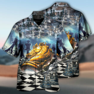 Chess Amazing Power Of The Knights - Hawaiian Shirt - Owl Ohh - Owl Ohh