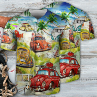 Camping Life Style Love Beach - Baseball Jersey - Owl Ohh - Owl Ohh