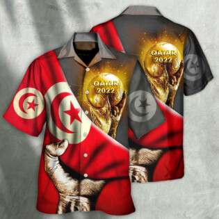 World Cup Qatar 2022 Tunisia Will Be The Champion - Hawaiian Shirt - Owl Ohh - Owl Ohh