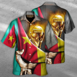 World Cup Qatar 2022 Cameroon Will Be The Champion - Hawaiian Shirt - Owl Ohh - Owl Ohh