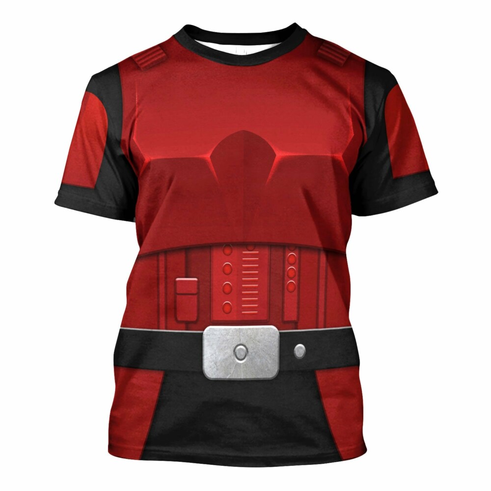 Star Wars Imperial Royal Guard Armor Costume - Unisex 3D T-shirt
