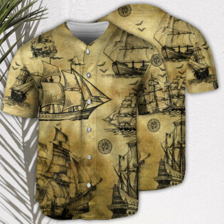 Sailing Vintage In Beautiful Life - Baseball Jersey - Owl Ohh - Owl Ohh