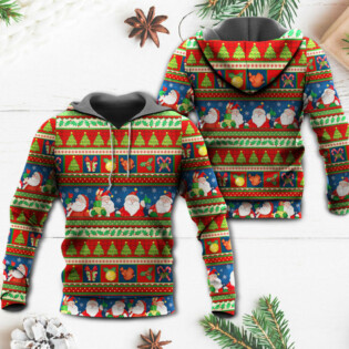 Christmas Santa Claus Happy Xmas - Hoodie - Owl Ohh - Owl Ohh