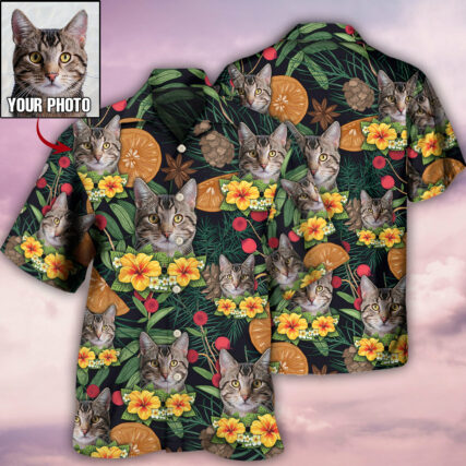 Cat Tropical Various Style Custom Photo - Hawaiian Shirt - Owl Ohh - Owl Ohh