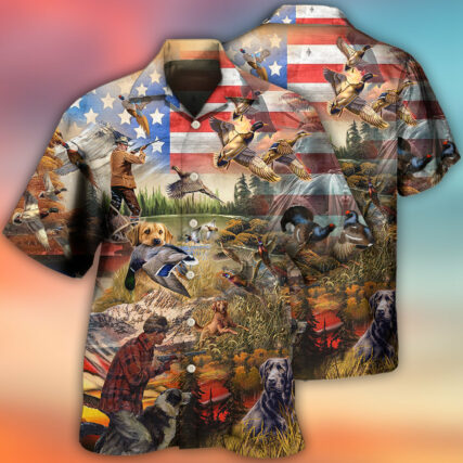 Hunting Independence Day Mallard Duck - Hawaiian Shirt - Owl Ohh - Owl Ohh