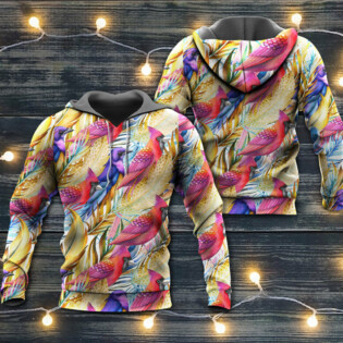 Cardinal Tropical Life Basic - Hoodie - Owl Ohh - Owl Ohh