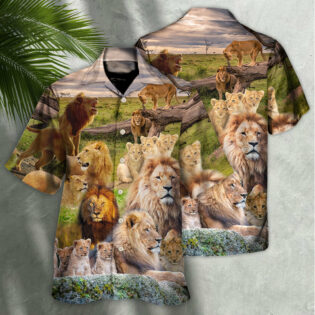 Lion Never Roars After A Kill - Hawaiian Shirt - Owl Ohh - Owl Ohh