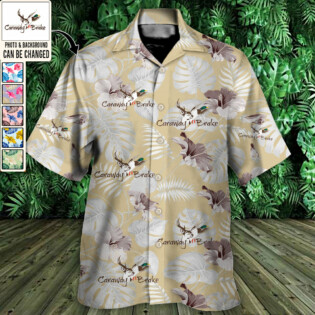 Hunting Club You Want Tropical Style Custom Photo - Hawaiian Shirt - Personalized Photo Gifts for men and women, kids - Owl Ohh