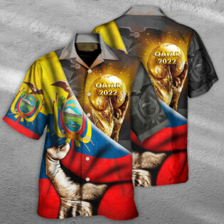 World Cup Qatar 2022 Ecuador Will Be The Champion - Hawaiian Shirt - Owl Ohh - Owl Ohh