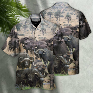 Buffalo This Is Our Happy Place - Hawaiian Shirt - Owl Ohh - Owl Ohh