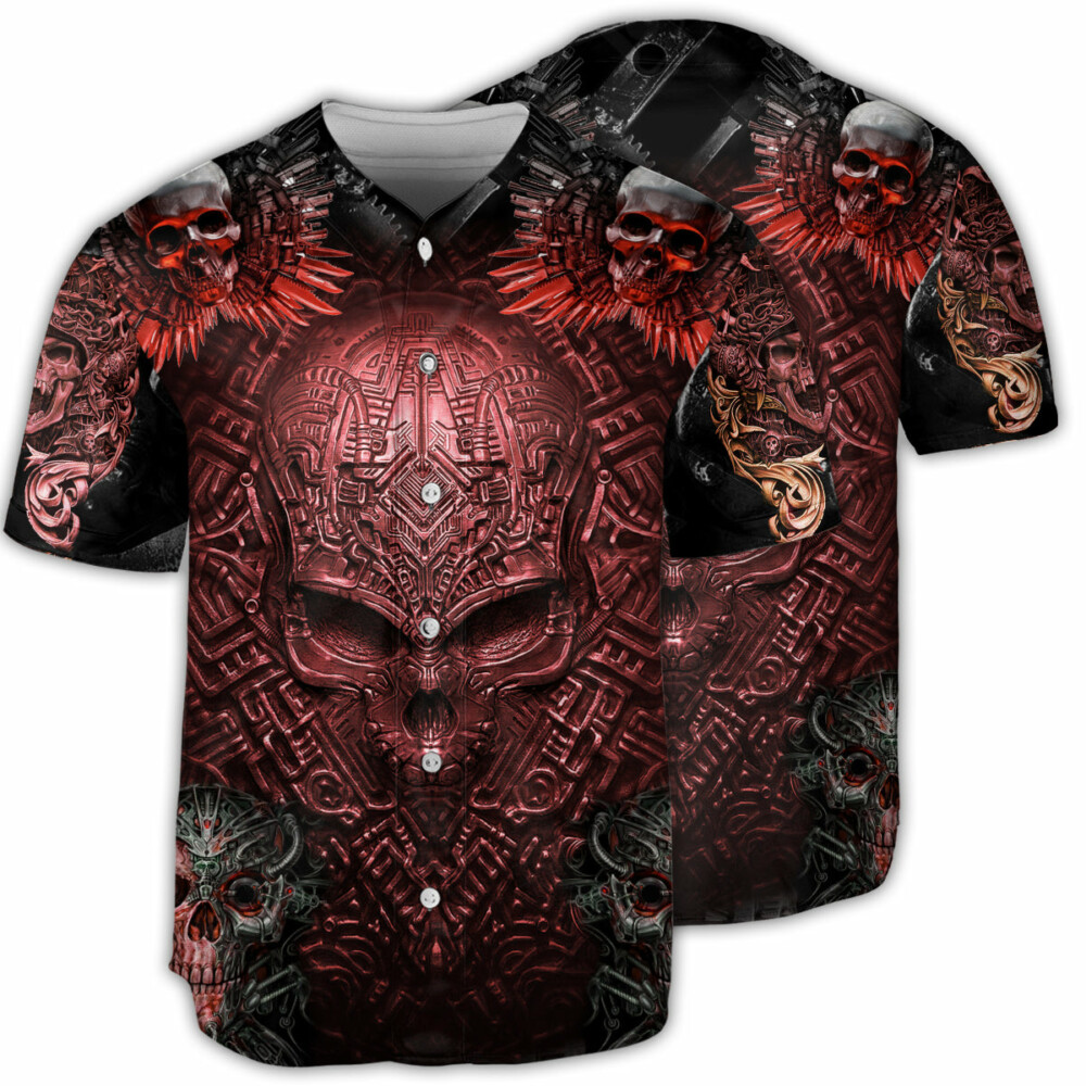 Skull Boss - Baseball Jersey - Owl Ohh - Owl Ohh