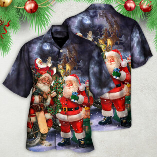 Christmas Light In The Dark - Hawaiian Shirt - Owl Ohh - Owl Ohh