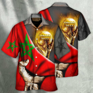 World Cup Qatar 2022 Morocco Will Be The Champion - Hawaiian Shirt - Owl Ohh - Owl Ohh