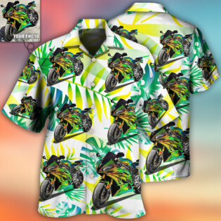 Motorcycle My Sweet Lover Custom Photo - Hawaiian Shirt - Owl Ohh - Owl Ohh