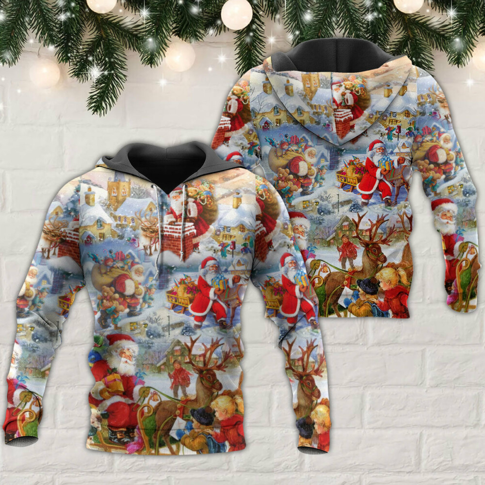 Christmas Have A Merry Holly Jolly Christmas - Hoodie - Owl Ohh - Owl Ohh