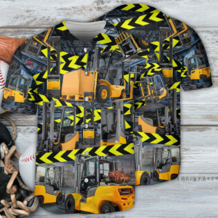 Truck Be Careful For Yellow Klift Trucks Are Coming Here - Baseball Jersey - Owl Ohh - Owl Ohh