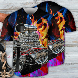 Hot Rod Hot Road - Baseball Jersey - Owl Ohh - Owl Ohh