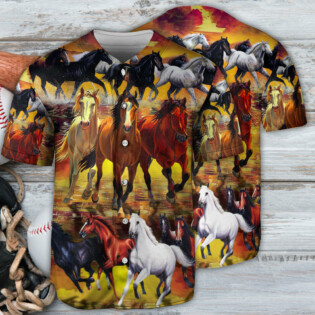 Horse Life Is Better With A Horse - Baseball Jersey - Owl Ohh - Owl Ohh