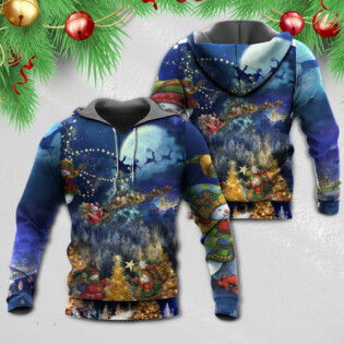 Christmas Family In Love Night - Hoodie - Owl Ohh - Owl Ohh