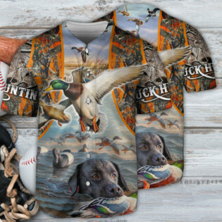 Hunting Duck Forest Hunting Lover - Baseball Jersey - Owl Ohh - Owl Ohh