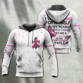Breast Cancer Awareness We Wear Pink For Myself - Hoodie - Owl Ohh - Owl Ohh