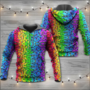LGBT Colorful Rainbow Butterfly - Hoodie - Owl Ohh - Owl Ohh