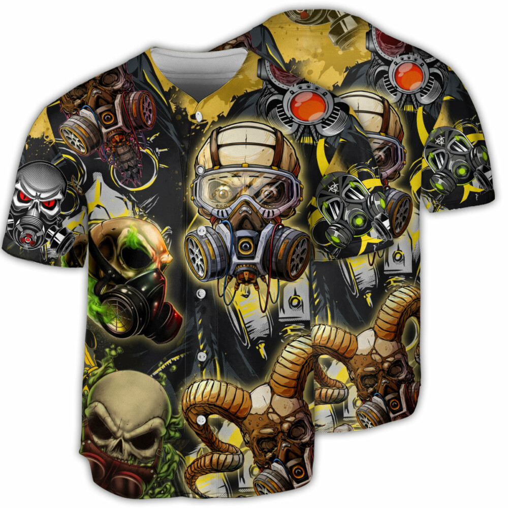 Skull Sign Style - Baseball Jersey - Owl Ohh - Owl Ohh