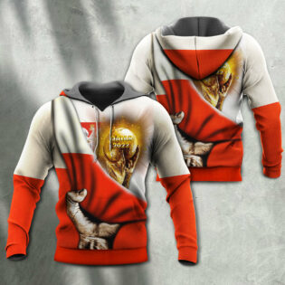 World Cup Qatar 2022 Poland Will Be The Champion - Hoodie - Owl Ohh - Owl Ohh