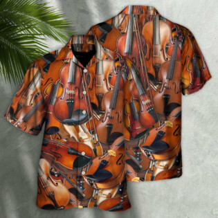 Violin The Instrument For Intelligent People - Hawaiian Shirt - Owl Ohh - Owl Ohh