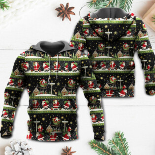Christmas Santa Claus Big Night - Hoodie - Owl Ohh - Owl Ohh