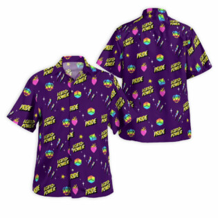 DnD LGBT Power Roll With Pride - Hawaiian Shirt - Owl Ohh - Owl Ohh