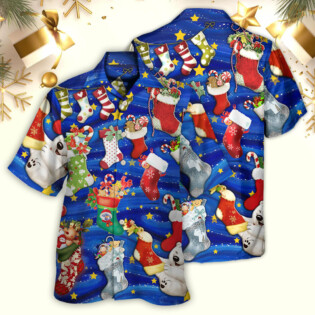 Socks Christmas Tree Merry Xmas Seasons Of Joy - Hawaiian Shirt - Owl Ohh - Owl Ohh