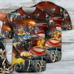 Hot Rod I'm Not Old I'm Classic - Baseball Jersey - Owl Ohh - Owl Ohh