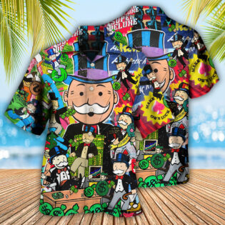 Banker Happy Raining Money - Hawaiian Shirt - Owl Ohh - Owl Ohh